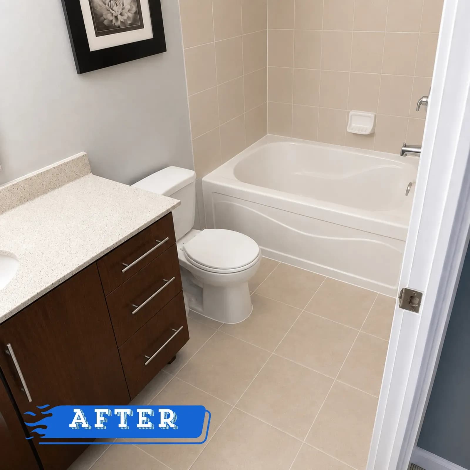 Bathroom Renovation — after