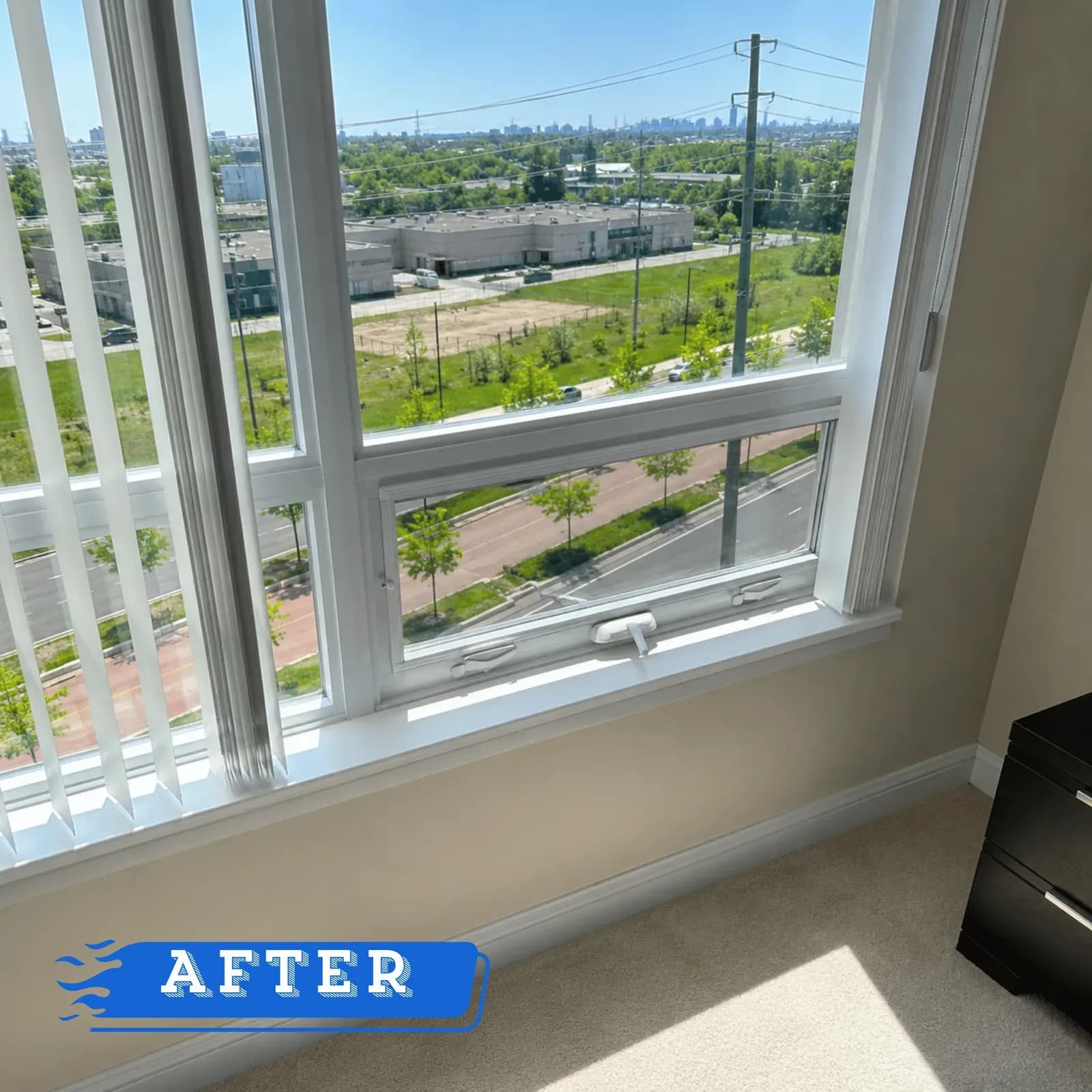 New Window Trim — after