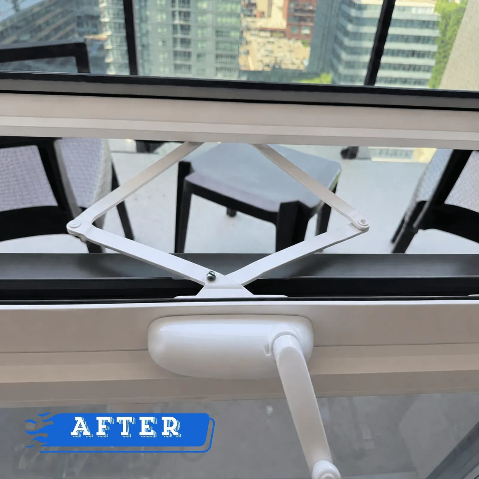 Window Crank Repair — after